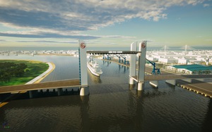 Cầu Thủ Thiêm 4 trên 6.000 tỷ đồng, có hai tĩnh không thông thuyền