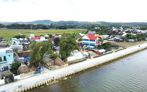 Kè chống “thuỷ thần nuốt đất” 38 tỷ ở Quảng Ngãi hoàn thành sau 5 tháng thi công