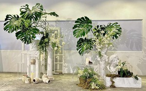 Ấn tượng triển lãm hoa tươi lần đầu tiên tại Hà Nội với phong cách Garden