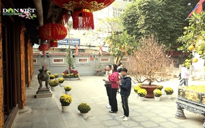Giới trẻ rủ nhau đi lễ chùa Hà cầu tình duyên đầu năm mới