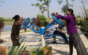 Nông thôn mới Ứng Hòa: Đường làng đẹp như phim, lại có khu vui chơi như công viên, ai cũng đánh giá hài lòng