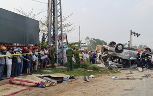 Hiện trường vụ tai nạn giao thông đặc biệt nghiêm trọng khiến 8 người tử vong tại Quảng Nam