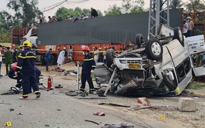 Vụ tai nạn làm 8 người tử vong ở huyện Núi Thành, Quảng Nam: Công an nói về 2 lỗi vi phạm của xe khách