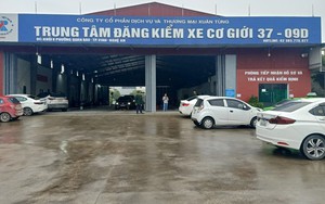 Nghệ An: Công an kiểm tra thêm một trung tâm đăng kiểm xe cơ giới