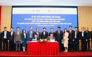 Agribank và Tập đoàn Điện lực Việt Nam ký Hợp đồng tín dụng cho Dự án Nhà máy Thủy điện Ialy mở rộng
