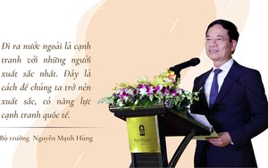 Bộ trưởng Nguyễn Mạnh Hùng: Doanh nghiệp công nghệ số đi ra nước ngoài cũng là để bảo vệ Việt Nam