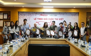 Hình ảnh Lễ trao giải cuộc thi viết "Tết đoàn viên" do báo NTNN/Dân Việt tổ chức
