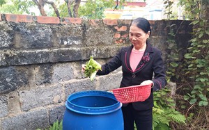 Nông thôn mới Hải Dương, dân Kim Thành "biến" rác thải thành phân hữu cơ, sạch nhà, tốt ruộng vườn