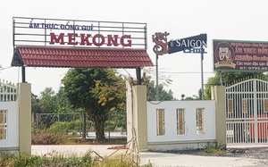 Cần Thơ: Quán Ẩm thực đồng quê MeKong xây dựng trái phép trên đất nông nghiệp