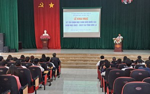 Sơn La: Khai mạc Kỳ thi chọn học sinh giỏi quốc gia THPT năm 2022-2023 