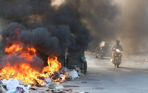 Yêu cầu kiểm tra, xử lý nạn đổ trộm chất thải và đốt rác thải tại Hà Nội