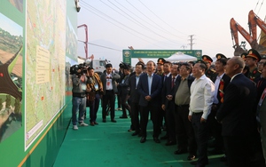 Khởi công xây dựng công trình đường liên kết vùng Hòa Bình - Hà Nội và cao tốc Sơn La