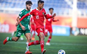 Đối thủ U20 Iraq bị thẻ đỏ, U20 Indonesia vẫn thua tan tác