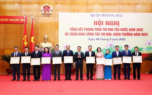 Quận Hoàng Mai tổng kết phong trào thi đua yêu nước năm 2022