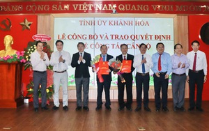 Khánh Hòa: Bổ nhiệm ông Nguyễn Anh Tuấn giữ chức vụ Trưởng Ban Dân vận Tỉnh ủy