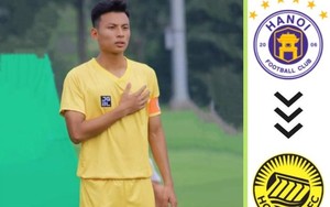 Hà Nội FC "viện trợ" cho Hòa Bình FC hậu vệ U23 Việt Nam