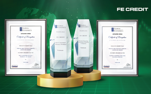 FE CREDIT vinh dự nhận 2 giải thưởng quốc tế từ tạp chí The Global Economics