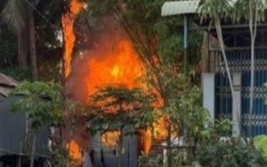 An Giang: Cháy nhà, người đàn ông bị tai biến tử vong thương tâm