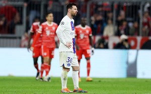 PSG bị loại ở Champions League, Messi chạm cột mốc buồn
