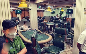 Công an kiểm tra CLB Poker Aces không phép ở TP.Thủ Đức vì nghi vấn yếu tố cờ bạc