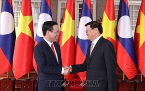 Chủ tịch nước Võ Văn Thưởng thăm chính thức Lào: Công bố quà tặng trị giá 1 triệu USD Việt Nam tặng Lào