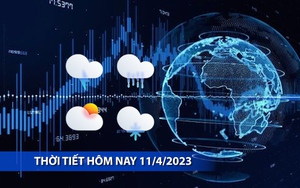 Thời tiết hôm nay 11/4/2023: Đông Bắc Bộ mưa phùn, trời lạnh