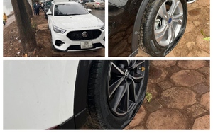 Vụ chọc thủng lốp xe hàng chục ô tô ở Linh Đàm: Công an vào cuộc điều tra