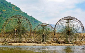 Guồng nước quay đều bên suối mát của người Thái ở Thanh Hoá, lên xem tha hồ chụp ảnh, quay phim