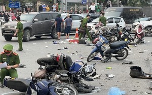 Vụ ôtô đâm 17 xe máy ở Hà Nội: Bảo hiểm BSH tạm ứng 250 triệu đồng để chủ xe khắc phục hậu quả