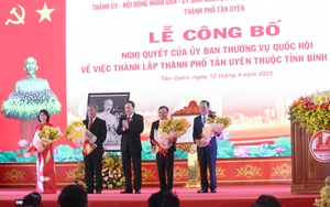 Bình Dương chính thức có thành phố thứ tư