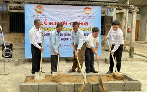 Thừa Thiên Huế: Khởi công xây dựng nhà cho hội viên Hội Nông dân có hoàn cảnh khó khăn