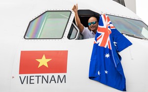 Xin chào nước Úc, Toàn quyền Úc chúc mừng các đường bay thẳng của Vietjet đến Melbourne, Sydney, Brisbane