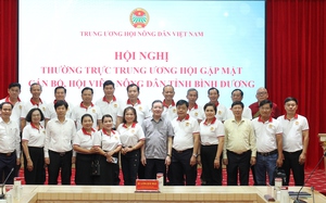 Thường trực Trung ương Hội Nông dân Việt Nam gặp mặt cán bộ, hội viên, nông dân tỉnh Bình Dương