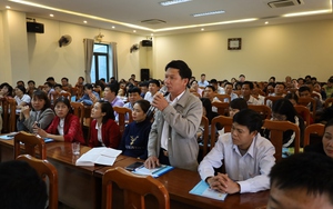 Thường trực Hội Nông dân tỉnh Ninh Bình đối thoại với cán bộ, hội viên, nông dân