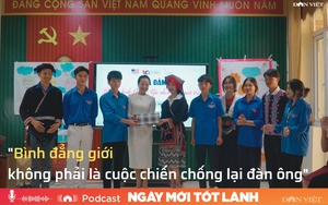 "Bình đẳng giới không phải là cuộc chiến chống lại đàn ông"