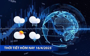 Thời tiết hôm nay 16/4/2023: Bắc Bộ hết mưa phùn, có nắng trở lại