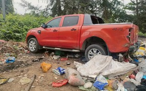 Vụ mang xe Ford Ranger đi rửa, hôm sau thấy vứt ở bãi rác: Lời kể của chủ xe