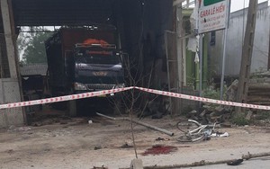 Nghệ An: Nổ lớn tại gara ô tô, 4 người thương vong