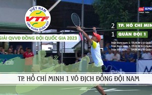 TP.HCM 1 lên ngôi vương tại Giải Quần vợt Vô địch đồng đội quốc gia 2023