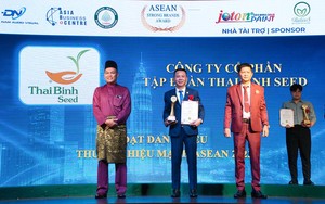 ThaiBinh Seed nhận giải thưởng Top 10 thương hiệu mạnh Asean 2023