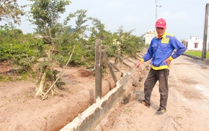 Một xã ở Nam Định có hơn 1.000 hộ, trong đó có nhiều gia đình Công giáo hiến đất làm nông thôn mới
