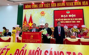 Đại hội Hội Nông dân TX Hoài Nhơn, ông Nguyễn Phước Công tái đắc cử chức Chủ tịch Hội