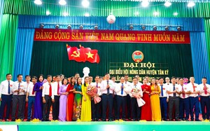 Đại hội Hội Nông dân huyện Tân Kỳ của Nghệ An: Ông Nguyễn Thanh Phương tái đắc cử chức Chủ tịch