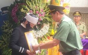 Thiếu tá công an hy sinh khi làm nhiệm vụ trên sông ở Cà Mau được thăng cấp bậc hàm