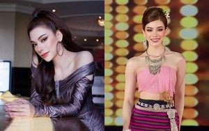 Nhan sắc xinh đẹp đầy mê hoặc của mỹ nhân gốc Việt cao 1,7m trước chung kết Miss Grand Thailand 2023