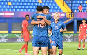 Kết quả môn bóng đá nam SEA Games 32: U22 Thái Lan dễ dàng “đè bẹp” U22 Singapore