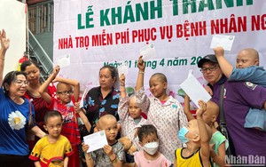 Khánh thành nhà trọ miễn phí phục vụ bệnh nhi ung thư tại phường Tân Phú, thành phố Thủ Đức