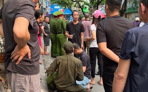 Cán bộ Công an bị ô tô hất văng tại phố Hạ Đình, đang truy tìm tài xế