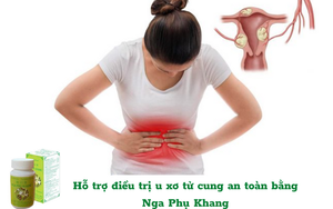 Hỗ trợ điều trị u xơ tử cung an toàn bằng Nga Phụ Khang