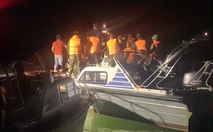 Xuyên đêm tìm kiếm thi thể nạn nhân vụ rơi máy bay trực thăng chở khách ngắm vịnh Hạ Long